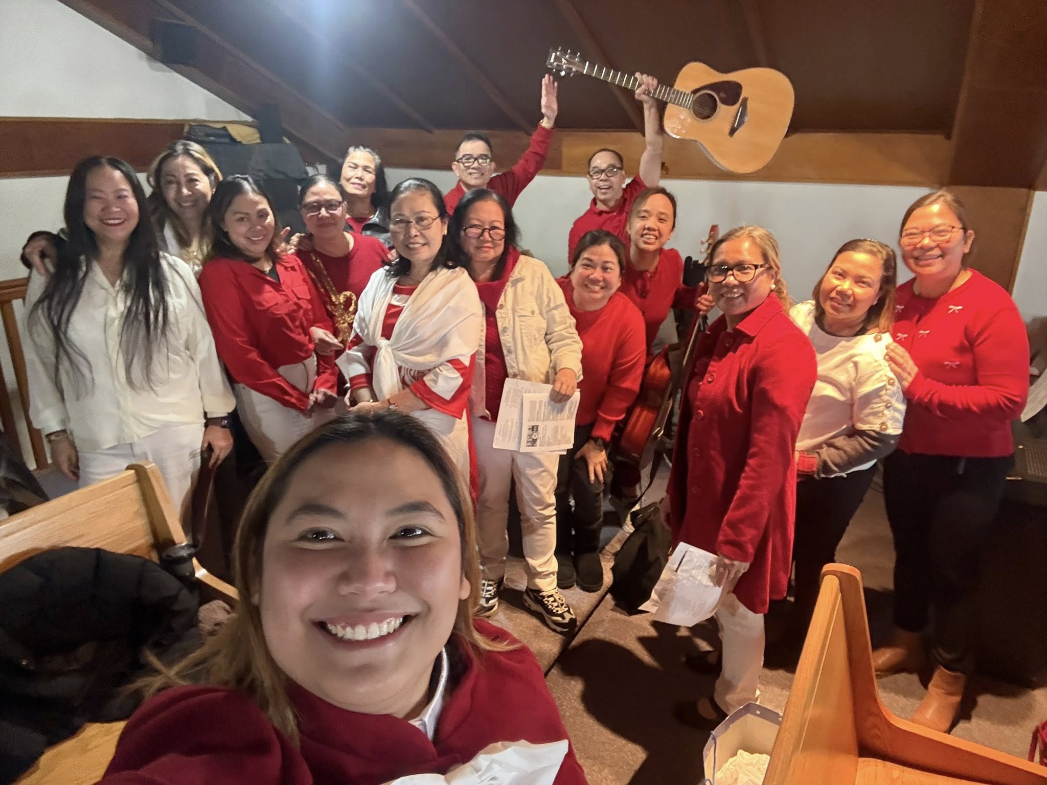 Community gathering and seasonal event in rural Saskatchewan